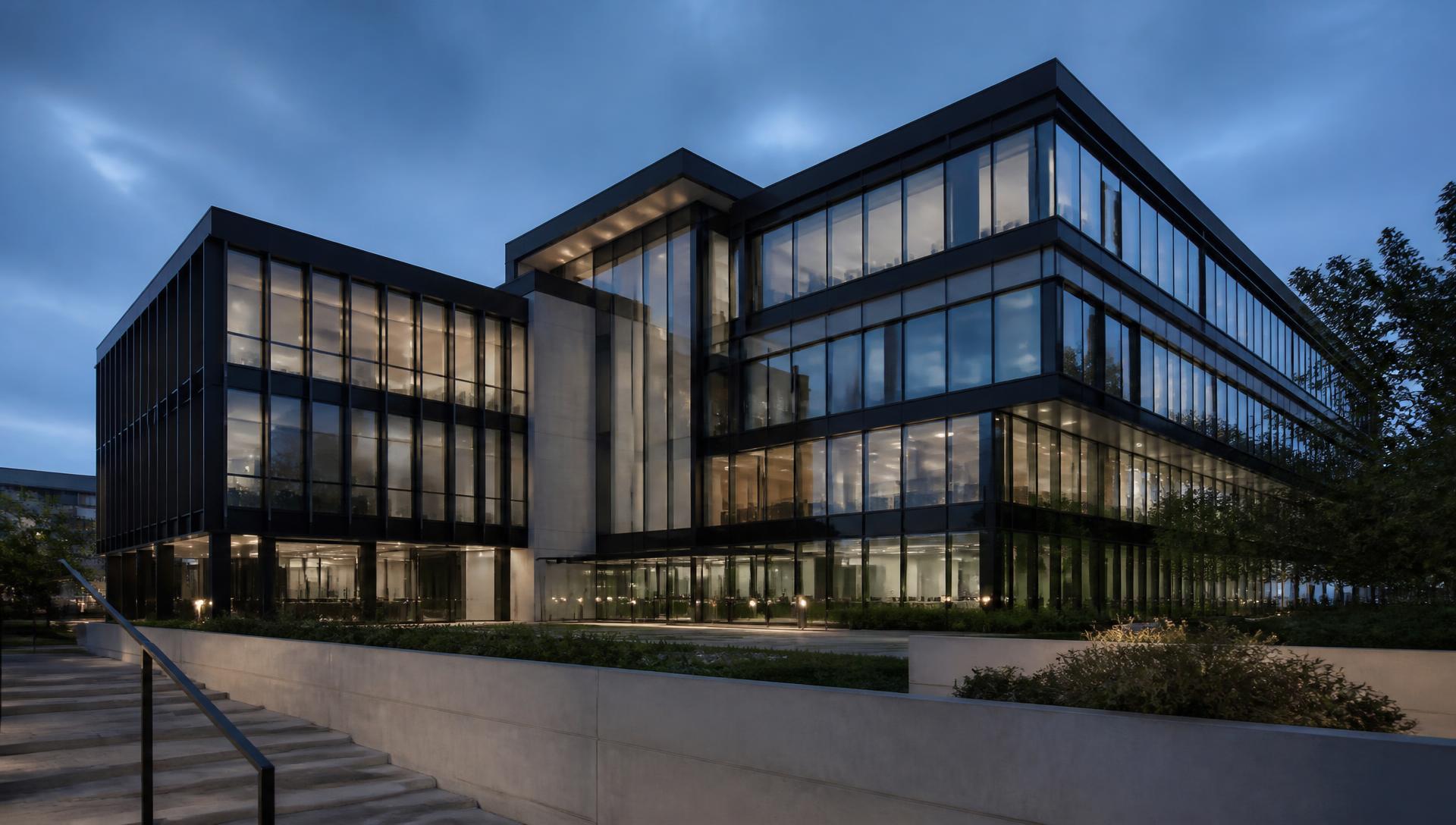Modern European technology company headquarters