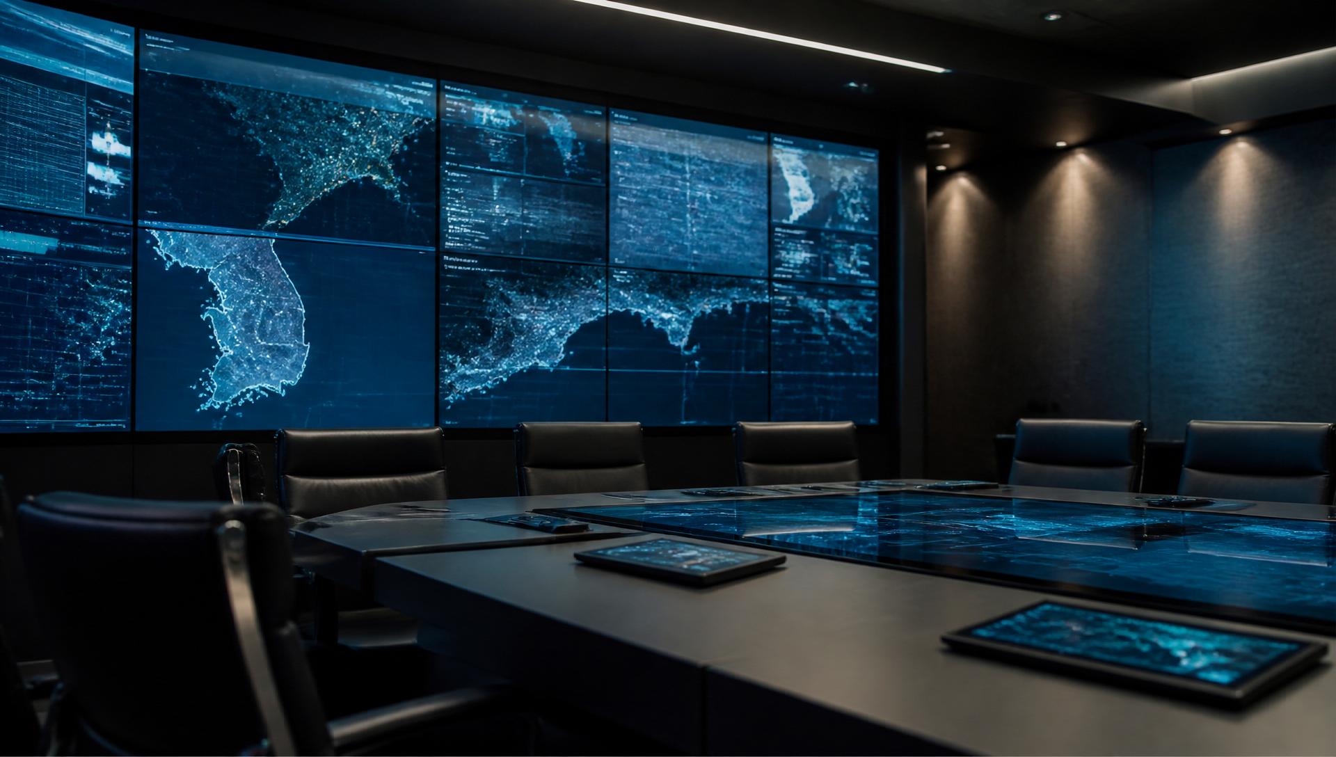 Modern strategic command operations center